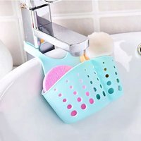 UlisemDurable Küchen-Organizer, hängendes Spülbeckenregal, Sieb, Aufbewahrungsbehälter, Badezimmer-Schwammhalter für Küchenspüle von ULISEM