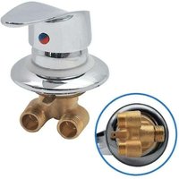 UlisemDuschkabinenmischer Messing Duscharmatur Auslassumsteller Chrom Duschmischbatterie G1/2 Zoll Anschluss Kalt- und Warmwasser Duschmischer für Ba UlisemDuschkabinenmischer Messing Duscharmatur Auslassumsteller Chrom Duschmischbatterie G1/2 Zoll Anschluss Kalt- und Warmwasser Duschmischer für Ba von ULISEM