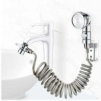UlisemDuschkopf-Set für Waschbecken, Handbrause fürs Badezimmer, Teleskopschlauch, perfekt zum Haarewaschen oder Reinigen des Waschbeckens von ULISEM