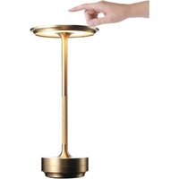 UlisemI-förmige kabellose Metall-Tischlampe, wiederaufladbar, wasserdicht, Touch-Control, LED-Dekorationsleuchten von ULISEM
