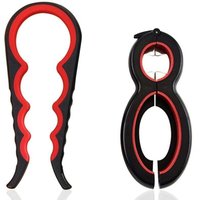 UlisemJar Opener Flaschenöffner, ergonomisches multifunktionales Flaschenöffner-Set, passt zu einer Vielzahl von Dichtungen und Deckeln UlisemJar Opener Flaschenöffner, ergonomisches multifunktionales Flaschenöffner-Set, passt zu einer Vielzahl von Dichtungen und Deckeln von ULISEM
