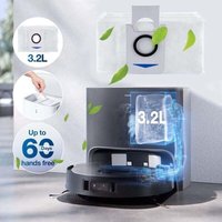 UlisemLot von 8 Staubsaugerbeutel Zubehör für Ecovacs Deebot X1 Omni / X1 e Omni / T20 Omni, Staubsauger Ersatz Zubehör Staubbeutel von ULISEM