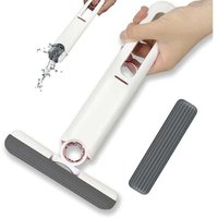 UlisemMini-Reinigungsmopp – Mini-Tragmopp – Mini-Freihandmopp – Automopp mit Auswringfunktion, für Fenster, Böden, Wandfliesen, Autos usw. von ULISEM