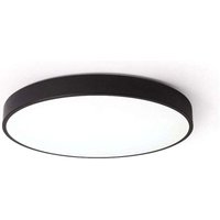 UlisemModern Ultra-Helle Eisen LED Deckenleuchte Kreatives Design Ultra-Dünne Runde Unterputz Deckenleuchte für Home Decor Schwarz von ULISEM