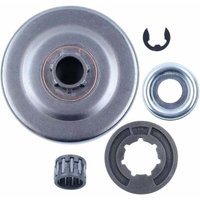 UlisemP7 Kupplungstrommel-Kettenradkranz für STIHL MS170 MS180 MS250 MS251 017 018 021 02 Kettensägen-Ersatzteile mit Nadellager-Unterlegscheibe von ULISEM