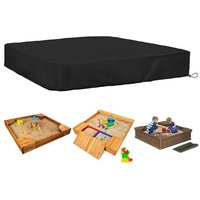 UlisemSquare Sandkastenabdeckung, wasserdicht, mit Kordelzug, für Sandkasten 190T: 150 x 150 x 20 cm UlisemSquare Sandkastenabdeckung, wasserdicht, mit Kordelzug, für Sandkasten 190T: 150 x 150 x 20 cm von ULISEM