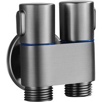 UlisemTriangular Dual Control Steuerventil, Dual Switch Steuerventil, Chrom Power Divider, Bidet WC Steuerventil, Eckventil UlisemTriangular Dual Control Steuerventil, Dual Switch Steuerventil, Chrom Power Divider, Bidet WC Steuerventil, Eckventil von ULISEM