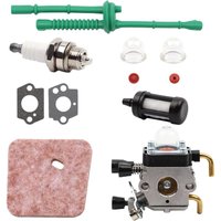Vergaser-Kit für stihl FS55 FS55R FS55RC FS38 KM55 HL45 KM55R Kraftstoff-Pilot-Kit und Aria-Filter-Candela-Kit von ULISEM