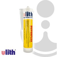 Ulith - superflex Montagekleber - Spezialkleber - Kartusche mit 310 ml, transparent von ULITH