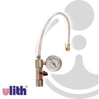 Ulith - Anschlussadapter für Gefässfüller mit Absperrvorrichtung und Manometer von ULITH