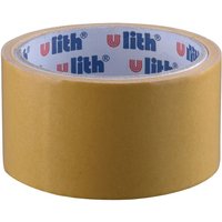 Ulith - Doppelseitiges Verlegeband 468/E Länge 25 m Breite 50 mm beige Gesamtdicke 0,08 mm von ULITH
