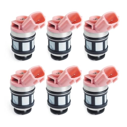 ULLiaN 6 Stück Einspritzdüsen, kompatibel for Nissan 3.0L 3.3L VG30E VG33E Motoren 16600-9S200 16600-9S205 16600-1B000 297-1004 10851N FJ434 JS234 von ULLiaN