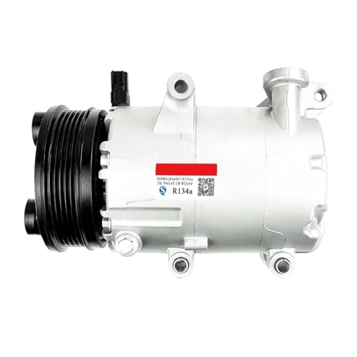ULLiaN Auto-AC-Kompressor VS16 PV5, kompatibel mit Ford Focus II C-MAX 1.8 2.0 1333042 3M5H19D629RC 6M5H19D629AB 3M5H19497BD 3M5H19D629RF 1490495 von ULLiaN