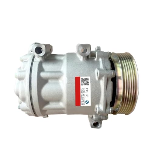 ULLiaN SD7C16 A/C-Kompressor, kompatibel mit Citroen C5 C6 9683055180 9800840380 6453WW 6453SN 6453RE 6453PP 9670022580 ULLiaN SD7C16 A/C-Kompressor, kompatibel mit Citroen C5 C6 9683055180 9800840380 6453WW 6453SN 6453RE 6453PP 9670022580 von ULLiaN