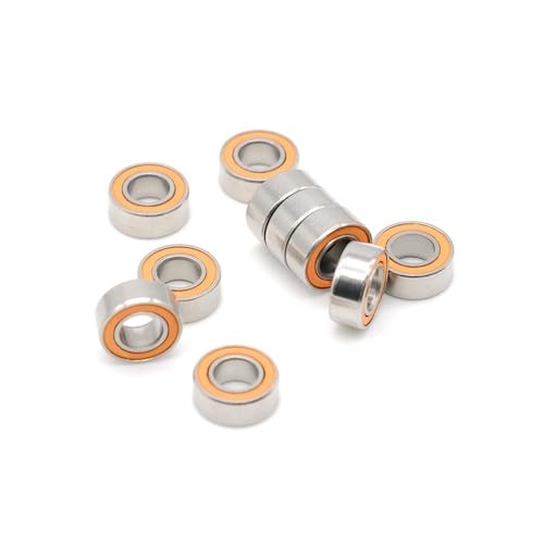 1 Stück SMR106-2RS CB ABEC-7 MR106 2RS 6x10x3 mm Edelstahl-Hybrid for Si3N4-Keramiklager, fettfrei, drehbar, universell(1P 10X19X5) von ULPTOBKUD