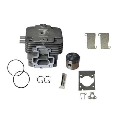 44mm Zylinderkolbensatz for TJ53 TJ53E Gartengeräte, Zubehör for Beschneiden von Maschinengebläsen, 11005-0650, 11005-2166, universell(9Pcs set) von ULPTOBKUD