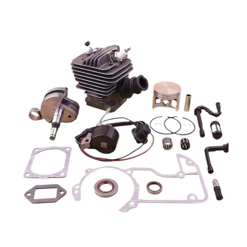 54mm und 56mm Zylinder Kolben Kurbelwelle Zündspule Dichtung Öl Dichtung Kit for mit MS660 066 MS 660 Kettensäge universal(56mm Big Bore) von ULPTOBKUD