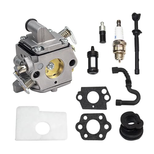 Universal Motor Säge Vergaser Legierung Kompatibel S MS180 170 Vergaser Kettensäge C1Q-S57 017 018 1130-1 20-0603 ECL(MS180 Kit) von ULPTOBKUD