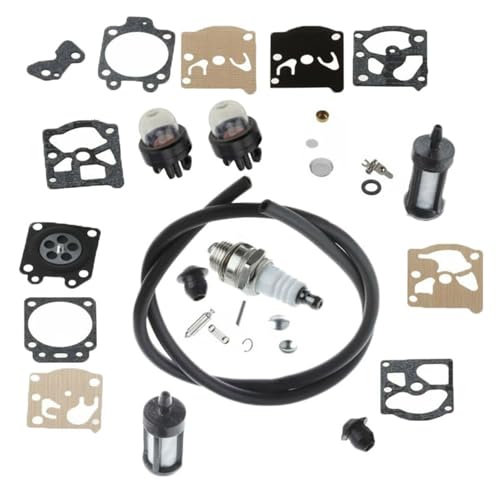 Universal-Vergaser-Reparatursatz mit Starter-Kugelleitungsstecker, kompatibel mit FS44 FS36 FS40, Rasenmäher-Schnittmaschine, Reparatursatz Universal-Vergaser-Reparatursatz mit Starter-Kugelleitungsstecker, kompatibel mit FS44 FS36 FS40, Rasenmäher-Schnittmaschine, Reparatursatz von ULPTOBKUD