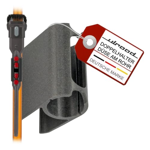 ULROAD Doppel Halterung 2x Düse am Rohr Zubehör für Dyson V7 V8 V10 V11 V15 GEN5 von ULROAD