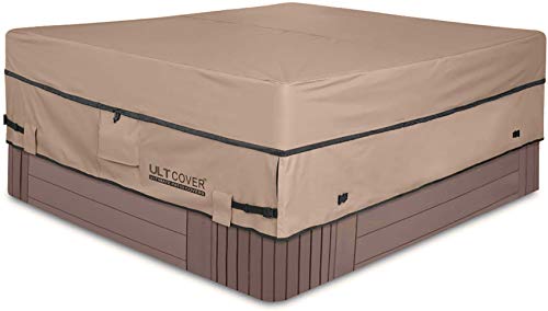 ULTCOVER wasserdichte Polyester-Quadrat-heiße Wannen-Abdeckungs-Wellness-im Freien deckt 85 x 85 ab von ULTCOVER