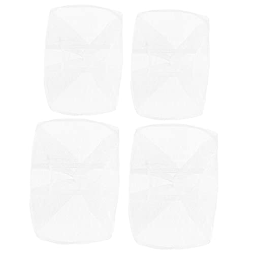 ULTECHNOVO 1 Satz Elektrischer Lüfterschutz Fans Zubehör Kind Lüfterschutzabdeckung Im Mesh-design Einfaches Lüfter-sicherheitsnetz Lüfterabdeckung Polyester Weiß 4 Stück von ULTECHNOVO