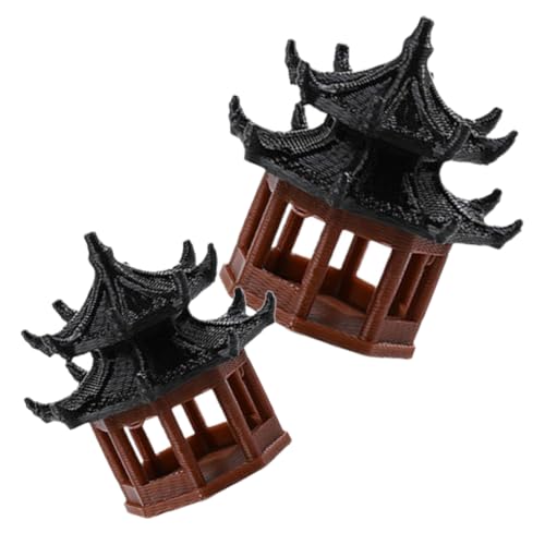 ULTECHNOVO 1 Satz Pavillon-Modell Mini Fisch Wasser- Für Geformt Tank Statue Aquarium Landschaftsdekor Ornamente Dekorativ Dekoration Aquarienschloss Plastik 4 Stück ULTECHNOVO 1 Satz Pavillon-Modell Mini Fisch Wasser- Für Geformt Tank Statue Aquarium Landschaftsdekor Ornamente Dekorativ Dekoration Aquarienschloss Plastik 4 Stück von ULTECHNOVO