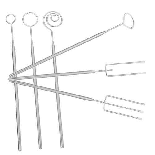 ULTECHNOVO 1 Satz Schokoladen Set Teiliges Fondue Besteck für Schokoladendips und Käse Rostfrei für Partys Buffets Camping und DIY Desserts von ULTECHNOVO
