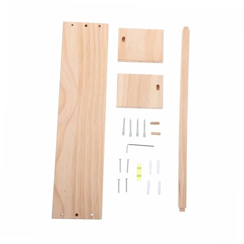 ULTECHNOVO 1 Satz Wandregal Holz Teilige Multifunktionale Wandablage für Zuhause Schwebendes Regal für Küche Bad Schlafzimmer und Wohnzimmer Design von ULTECHNOVO