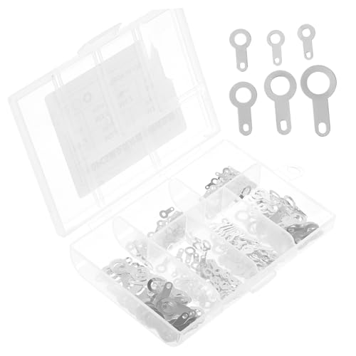 ULTECHNOVO 1 Schachtel Single-head Lötöse Kupfer mit Silberbeschichtung Flache Unterlegscheiben für Instrumente und Apparate Langlebig und Vielseitig Einsetzbar ULTECHNOVO 1 Schachtel Single-head Lötöse Kupfer mit Silberbeschichtung Flache Unterlegscheiben für Instrumente und Apparate Langlebig und Vielseitig Einsetzbar von ULTECHNOVO