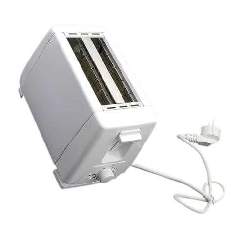 ULTECHNOVO 1 Stück Automatischer Sandwich Maker Toaster Haushaltsgerät Weiß für Brot Bagels und Einstellungen Einfach zu Bedienen Kompakte Design von ULTECHNOVO