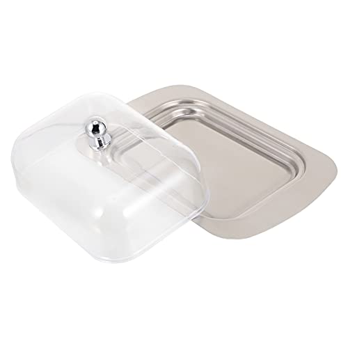ULTECHNOVO 1 Stück Butterdose mit Klarsichtdeckel Multifunktionale Aufbewahrung für Butter Käse Desserts und Obst Langlebig und für Feiern und Täglichen Gebrauch ULTECHNOVO 1 Stück Butterdose mit Klarsichtdeckel Multifunktionale Aufbewahrung für Butter Käse Desserts und Obst Langlebig und für Feiern und Täglichen Gebrauch von ULTECHNOVO