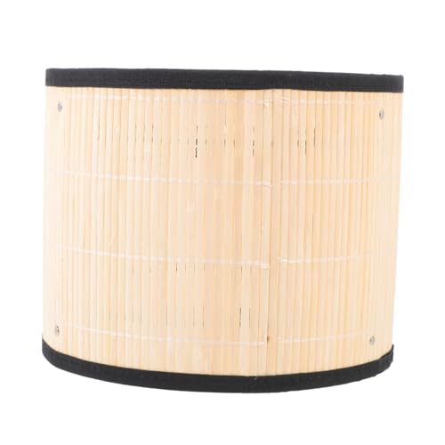 ULTECHNOVO 1 Stück Japanischer Stil Bamboo Lampenschirm Eleganter Lampenschirm für Deckenleuchten Tischlampen und Wandleuchten Installieren für Verschiedene Wohnstile von ULTECHNOVO
