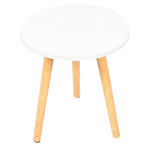 ULTECHNOVO 1 Stück Nordic Beistelltisch aus Hochwertigem Material Runde Tischplatte Titanweiß Kompakt für Wohnzimmer und Balkon Design mit Zusätzlichem Stauraum ULTECHNOVO 1 Stück Nordic Beistelltisch aus Hochwertigem Material Runde Tischplatte Titanweiß Kompakt für Wohnzimmer und Balkon Design mit Zusätzlichem Stauraum von ULTECHNOVO