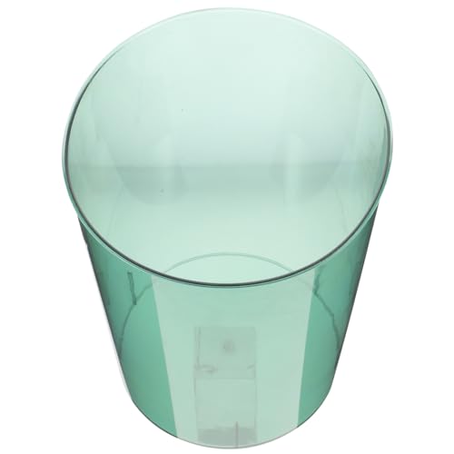 ULTECHNOVO 1 Stück Transparenter Mülleimer Moderner Abfallbehälter Blumenhalter Vielseitig Einsetzbar für Zuhause und Büro aus Langlebigem Pet zur Aufbewahrung von Abfällen und Dekoration von ULTECHNOVO