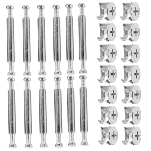 ULTECHNOVO 10 Sätze Doppelkopf -Anschlussschraube Möbelanschlussschrauben Möbelbefestigungen Möbelpanel befestigen Lange Bolzen Möbelbeschlag Möbelverbindungsbeschlag Eisen Silber ULTECHNOVO 10 Sätze Doppelkopf -Anschlussschraube Möbelanschlussschrauben Möbelbefestigungen Möbelpanel befestigen Lange Bolzen Möbelbeschlag Möbelverbindungsbeschlag Eisen Silber von ULTECHNOVO