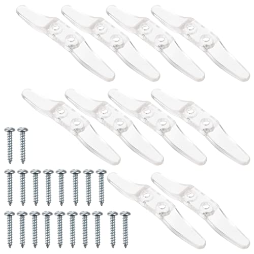 ULTECHNOVO 10 Stück Blind Cord Cleats Robuste Transparente Kontrollteile für Fensterjalousien Vorhänge und Sonnenschutz und Frakturen für Zuhause und Büro ULTECHNOVO 10 Stück Blind Cord Cleats Robuste Transparente Kontrollteile für Fensterjalousien Vorhänge und Sonnenschutz und Frakturen für Zuhause und Büro von ULTECHNOVO