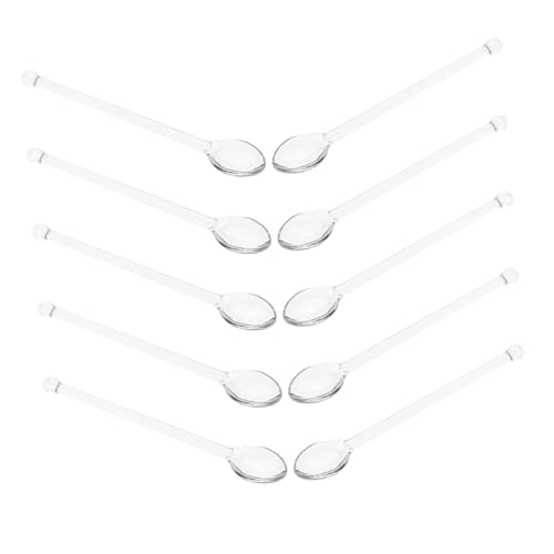 ULTECHNOVO 10stücke Glaslöffel Transparent Zum Rühren Für Tee Kaffee Und Getränke Hitzebeständig Für Zuhause Und Partys Glasrührlöffel Simple Pflege ULTECHNOVO 10stücke Glaslöffel Transparent Zum Rühren Für Tee Kaffee Und Getränke Hitzebeständig Für Zuhause Und Partys Glasrührlöffel Simple Pflege von ULTECHNOVO