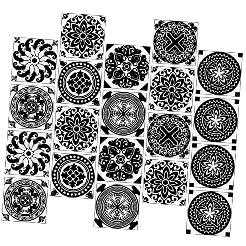 ULTECHNOVO 10 Stück Selbstklebende Fliesenaufkleber PVC Fliesen Wandaufkleber für Küche und Bad Wasser und Ölbeständig Leicht zu Reinigen Retro Design ULTECHNOVO 10 Stück Selbstklebende Fliesenaufkleber PVC Fliesen Wandaufkleber für Küche und Bad Wasser und Ölbeständig Leicht zu Reinigen Retro Design von ULTECHNOVO