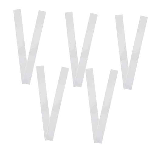 ULTECHNOVO 10 Stück Tacho Reflexpapier Aufkleber Reflektorband Sicherheitsreflektoren Reflexstreifen Geschwindigkeitstester Klebeband Drehzahlmesser Klebeband Reflektorband Weiß von ULTECHNOVO