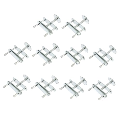 ULTECHNOVO 10 Stück Teiliges Drehbare Schlauchklemme mit Verstellbarer Schraube Ergonomischer Griff Glatte Oberfläche Laborrohrklemme für Präzise Schlauchkontrolle Handschonend und Kompakt ULTECHNOVO 10 Stück Teiliges Drehbare Schlauchklemme mit Verstellbarer Schraube Ergonomischer Griff Glatte Oberfläche Laborrohrklemme für Präzise Schlauchkontrolle Handschonend und Kompakt von ULTECHNOVO