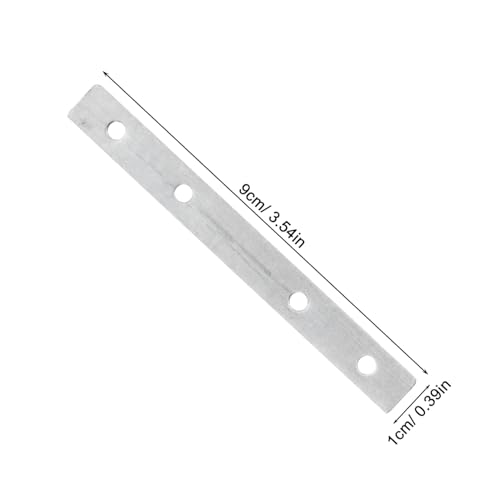 ULTECHNOVO 10 Stück Teiliges Metallverbinder für Lineare Lichtprofile Stabile Verbindung Langlebig Einfach zu Montieren Winkelverbinder Breit für Büro Aluminium leuchten von ULTECHNOVO