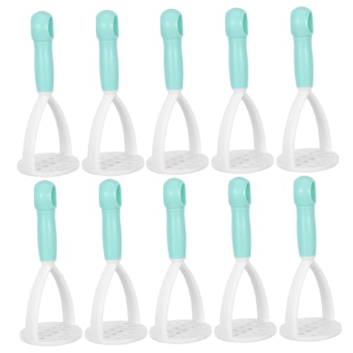 ULTECHNOVO 10 Stück Teiliges Mini Kartoffelstampfer Kompakter und Stabiler Kartoffelstampfer aus Handlicher Kartoffelpresse für Müheloses Zerdrücken von Gemüse für Camping und Picknick von ULTECHNOVO