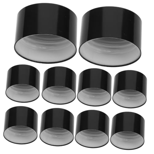 ULTECHNOVO 10 Stück Teiliges Schwarze Ersatz Diffusor Flaschendeckel aus Metall Langlebige Aromatherapie Verschlüsse für Duftflaschen Robuste Nachfüllkappen für Diffuser im DIY Einsatz ULTECHNOVO 10 Stück Teiliges Schwarze Ersatz Diffusor Flaschendeckel aus Metall Langlebige Aromatherapie Verschlüsse für Duftflaschen Robuste Nachfüllkappen für Diffuser im DIY Einsatz von ULTECHNOVO