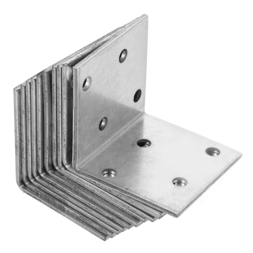 ULTECHNOVO 10 Stück Teiliges Verzinkte Metallwinkel Robuste Schwerlast eckwinkel aus Eisen für Möbel und Aufbewahrung Einfache Montage Vielseitig Einsetzbar für Küchen Badezimmer und ULTECHNOVO 10 Stück Teiliges Verzinkte Metallwinkel Robuste Schwerlast eckwinkel aus Eisen für Möbel und Aufbewahrung Einfache Montage Vielseitig Einsetzbar für Küchen Badezimmer und von ULTECHNOVO