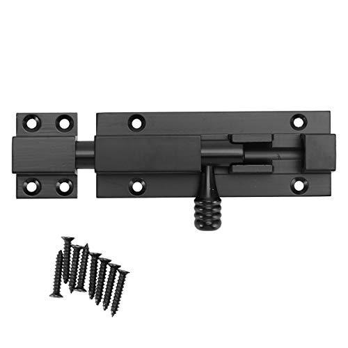 ULTECHNOVO 10-Zoll Türriegel mit Rund Griff Aluminiumlegierung Schiebebolzen Riegelschloss Verschlussriegel Schiebeschloss Schieberiegel für Sicherheit Privat. ULTECHNOVO 10-Zoll Türriegel mit Rund Griff Aluminiumlegierung Schiebebolzen Riegelschloss Verschlussriegel Schiebeschloss Schieberiegel für Sicherheit Privat. von ULTECHNOVO