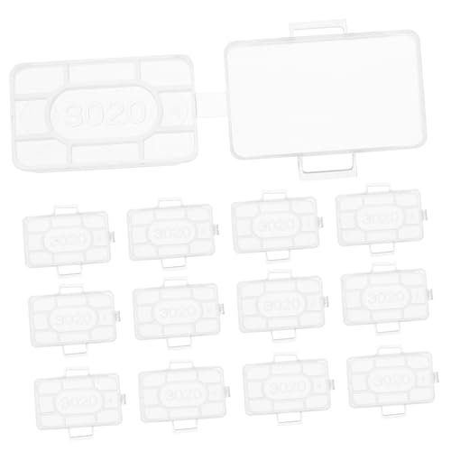 ULTECHNOVO 100 Stück Kabel Label Halter Box Transparent Kunststoff Kabelbeschriftung Schutzbox Kabelmanagement für Elektrische Drahtetiketten Reißfest und Langlebig Platzsparend für Büro und ULTECHNOVO 100 Stück Kabel Label Halter Box Transparent Kunststoff Kabelbeschriftung Schutzbox Kabelmanagement für Elektrische Drahtetiketten Reißfest und Langlebig Platzsparend für Büro und von ULTECHNOVO