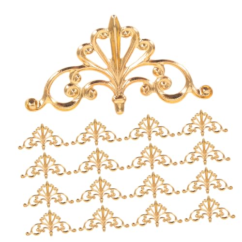ULTECHNOVO 100 Stück Möbel Aufkleber Dekorativ Dekoration Kreative Applikation Für Möbel Geschnitzter Aufkleber Möbel Liefern Metallapplikationen Auflagen Für Möbel Eck-onlays Golden Kupfer ULTECHNOVO 100 Stück Möbel Aufkleber Dekorativ Dekoration Kreative Applikation Für Möbel Geschnitzter Aufkleber Möbel Liefern Metallapplikationen Auflagen Für Möbel Eck-onlays Golden Kupfer von ULTECHNOVO
