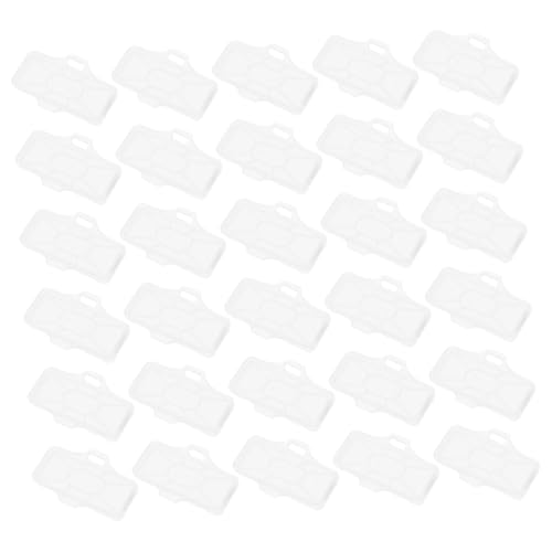 ULTECHNOVO 100 Stück Teiliges Kabelkennzeichen mit Transparentem Schutzgehäuse Wasserfester Kabelbeschriftungsbox Robuste Kabel identifikationshalterung für Elektro Drahtmanagement Einfache ULTECHNOVO 100 Stück Teiliges Kabelkennzeichen mit Transparentem Schutzgehäuse Wasserfester Kabelbeschriftungsbox Robuste Kabel identifikationshalterung für Elektro Drahtmanagement Einfache von ULTECHNOVO