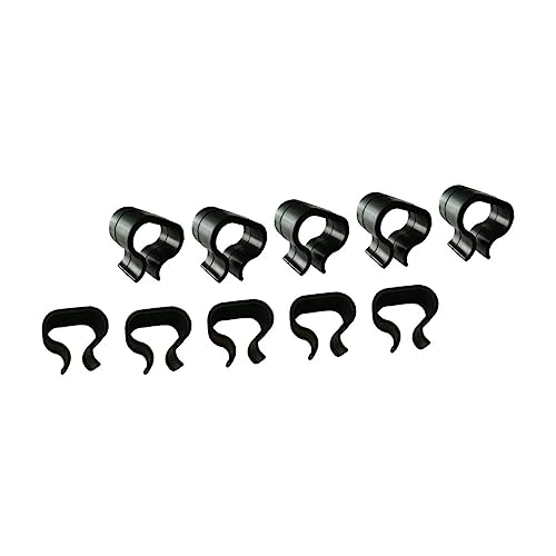 ULTECHNOVO 10 Stücke Rattan Sofa Möbel Clips Wetterfeste Möbelverbindungsklammern für Gartenmöbel Installieren Passend für Korbmöbel Schwarz von ULTECHNOVO
